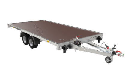 Remorque plate basculante 400×200 UNIPLAT 4020S P 2700 kg